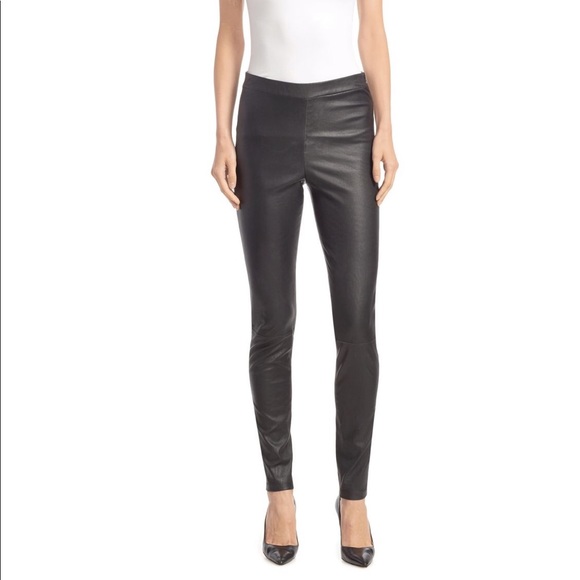 saks fifth avenue leather pants